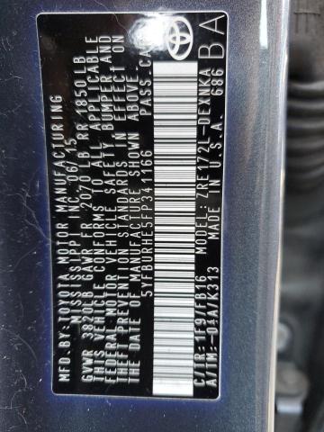 Photo 10 from auction – 2015 TOYOTA COROLLA L with VIN 5YFBURHE5FP341166