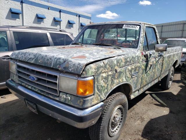 Photo 2 from auction – 1989 FORD F250 with VIN 1FTHF26G2KPA87749