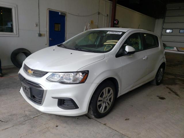 Photo 2 from auction – 2020 CHEVROLET SONIC with VIN 1G1JG6SB1L4138878