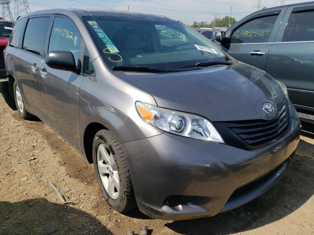 TOYOTA SIENNA 2017 with VIN 5TDZZ3DC1HS771028 - Photo from auction