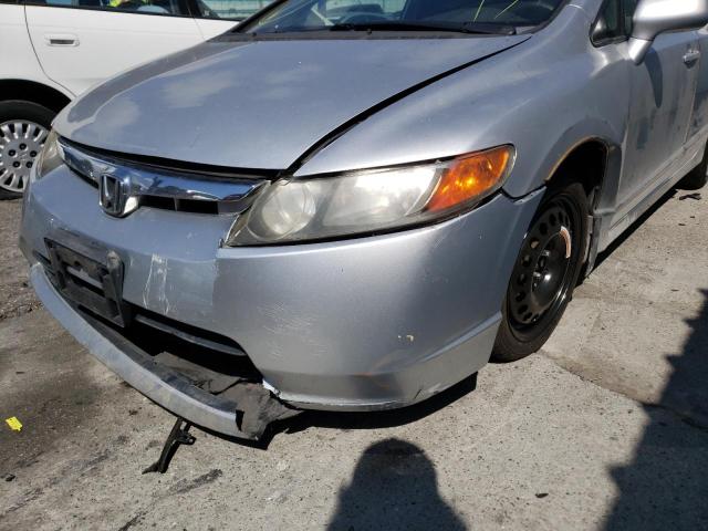 Photo 9 from auction – 2006 HONDA CIVIC LX with VIN JHMFA16576S011248