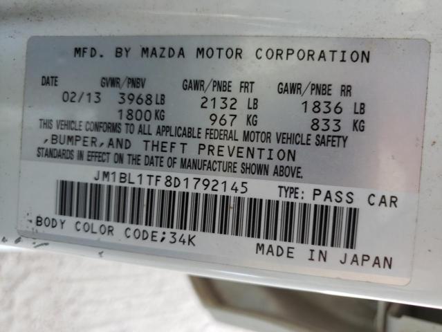 Photo 10 from auction – 2013 MAZDA 3 I with VIN JM1BL1TF8D1792145