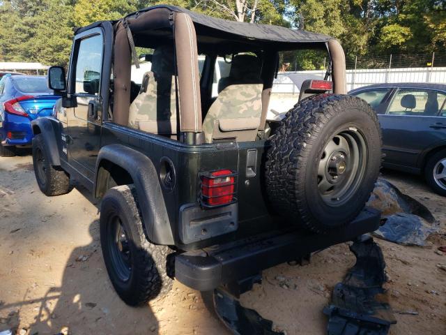 Photo 3 from auction – 2005 JEEP WRANGLER X with VIN 1J4FA39S45P308925