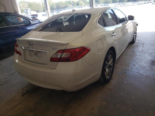 Photo 4 from auction – 2013 INFINITI M37 with VIN JN1BY1AP2DM511486