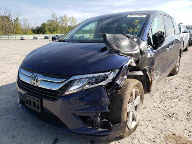 Photo 2 from auction – 2018 HONDA ODYSSEY EX with VIN 5FNRL6H56JB024274