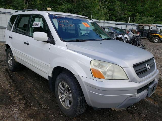 HONDA PILOT EXL 2004 with VIN 2HKYF18744H556264 - Photo from auction