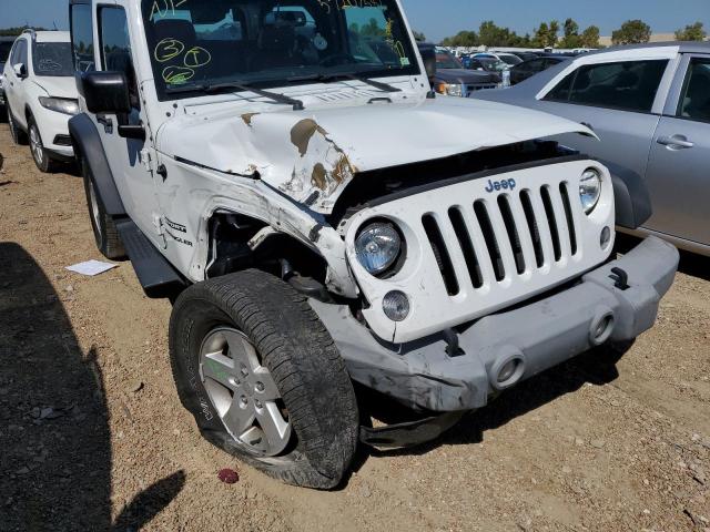 JEEP WRANGLER S 2017 with VIN 1C4AJWAG9HL653095 - Photo from auction