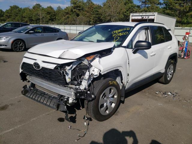 Photo 2 from auction – 2021 TOYOTA RAV4 LE with VIN 2T3F1RFV9MC153820