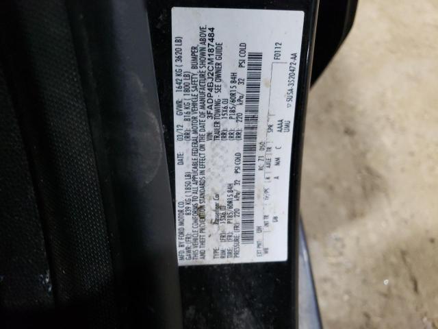Photo 10 from auction – 2012 FORD FIESTA SE with VIN 3FADP4BJ2CM187484