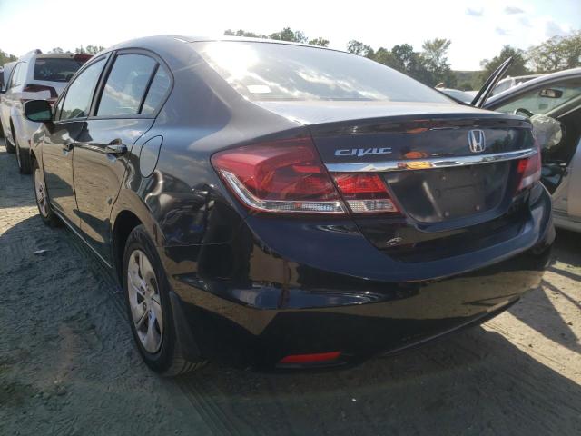 Photo 3 from auction – 2013 HONDA CIVIC LX with VIN 2HGFB2F56DH574527