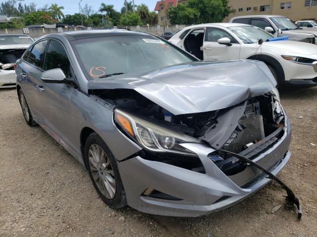 HYUNDAI SONATA 2015 with VIN 5NPE34AF7FH221310 - Photo from auction