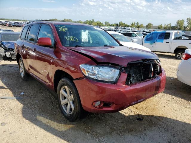 TOYOTA HIGHLANDER 2010 with VIN 5TDKK3EHXAS019365 - Photo from auction