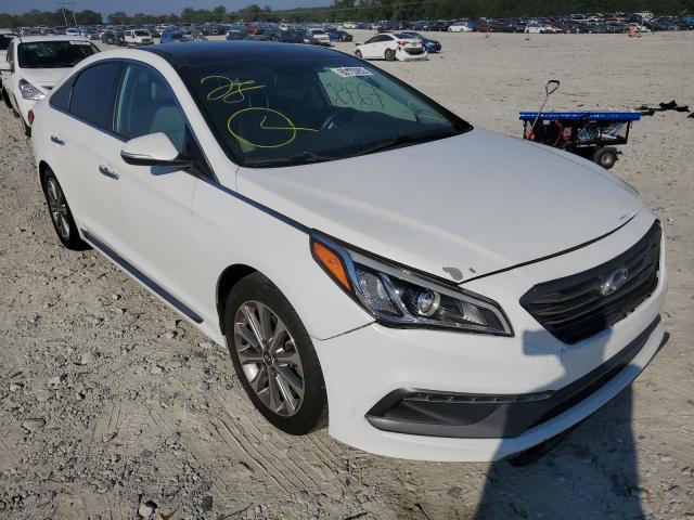 HYUNDAI SONATA SPO 2016 with VIN 5NPE34AF4GH366872 - Photo from auction