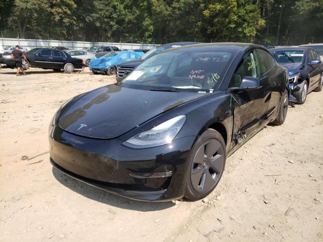Photo 2 from auction – 2022 TESLA MODEL 3 with VIN 5YJ3E1EA5NF191963