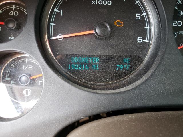 Photo 8 from auction – 2009 CHEVROLET AVALANCHE with VIN 3GNFK32059G151077