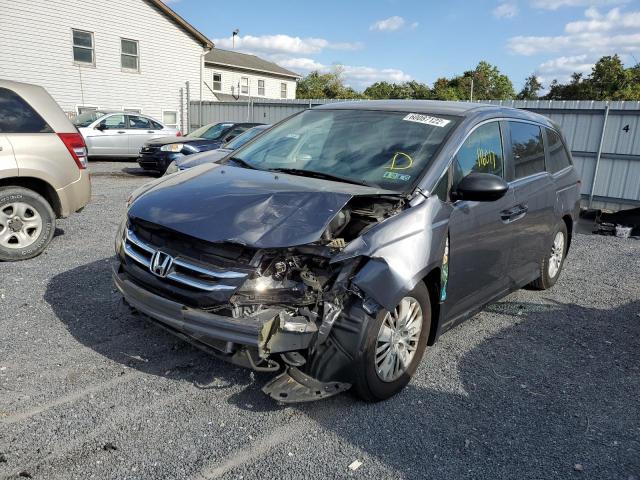 Photo 2 from auction – 2014 HONDA ODYSSEY LX with VIN 5FNRL5H22EB016730
