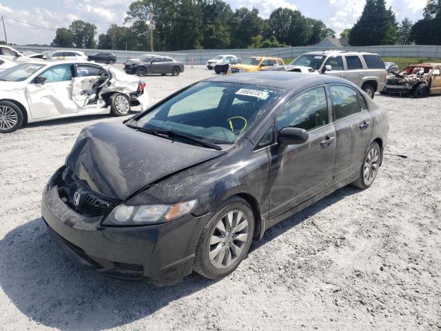 Photo 2 from auction – 2009 HONDA CIVIC EX with VIN 2HGFA16809H548231