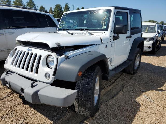 Photo 2 from auction – 2017 JEEP WRANGLER S with VIN 1C4AJWAG9HL653095