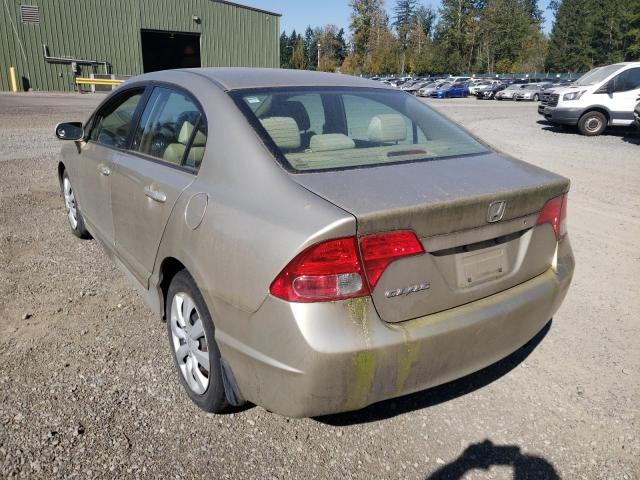 Photo 3 from auction – 2007 HONDA CIVIC LX with VIN 1HGFA16547L092546