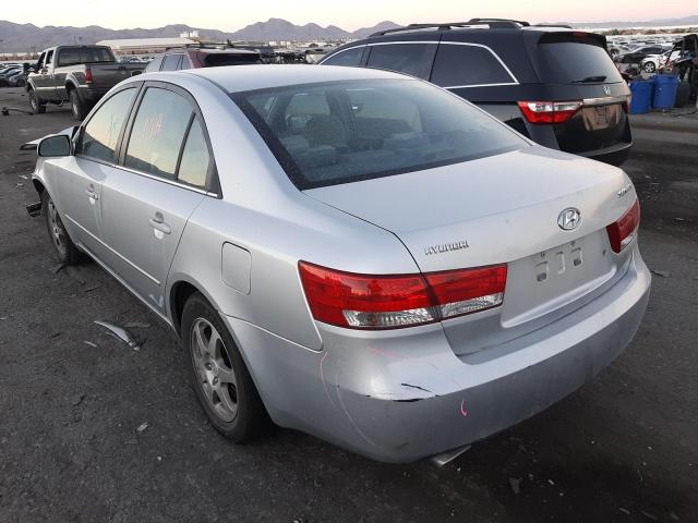 Photo 3 from auction – 2006 HYUNDAI SONATA GLS with VIN 5NPEU46F26H096738