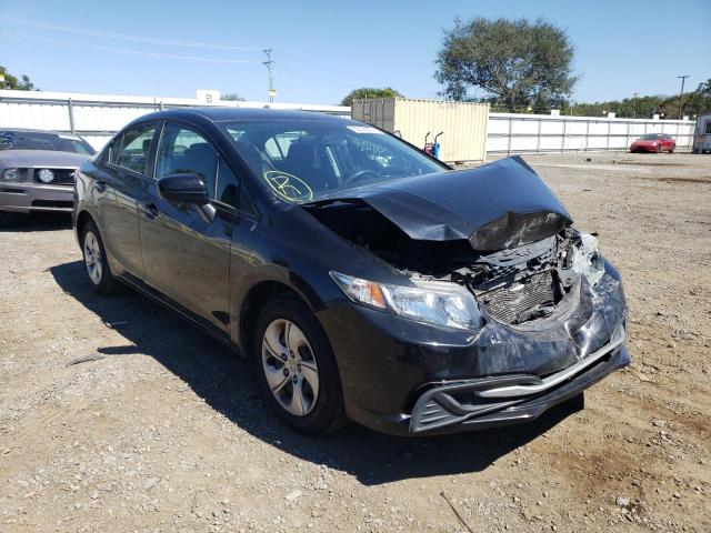 Photo 1 from auction – 2015 HONDA CIVIC LX with VIN 2HGFB2F57FH534914
