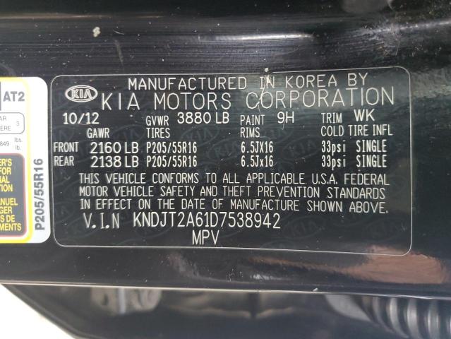 Photo 10 from auction – 2013 KIA SOUL + with VIN KNDJT2A61D7538942