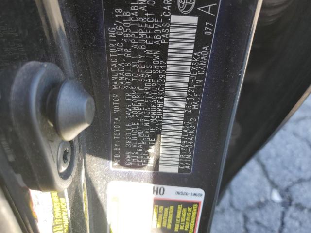 Photo 10 from auction – 2019 TOYOTA COROLLA L with VIN 2T1BURHE4KC139512