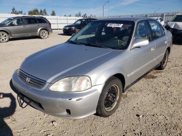 Photo 2 from auction – 2000 HONDA CIVIC EX with VIN 2HGEJ6688YH910491