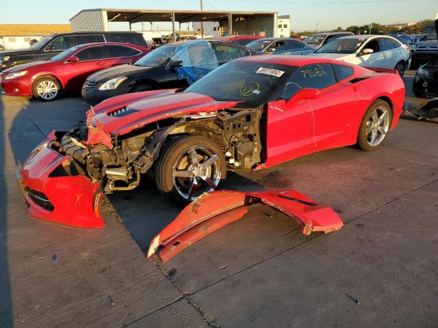 Photo 2 from auction – 2014 CHEVROLET CORVETTE S with VIN 1G1YD2D76E5134427