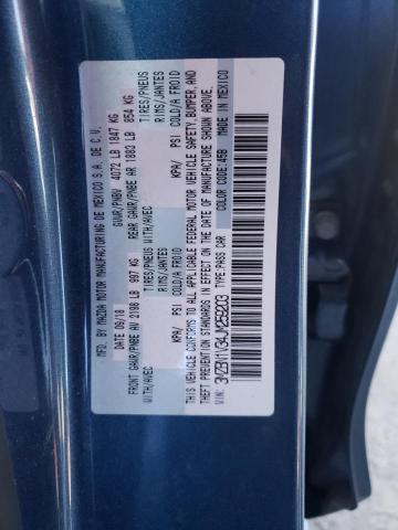 Photo 10 from auction – 2018 MAZDA 3 TOURING with VIN 3MZBN1V34JM259203