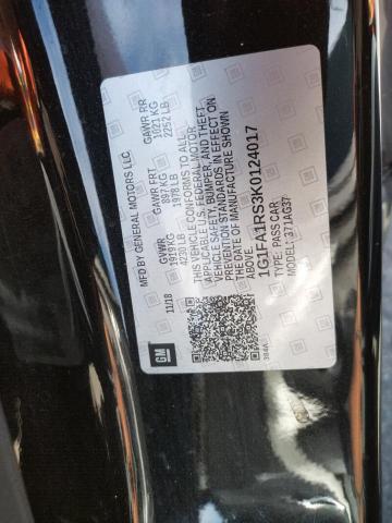 Photo 10 from auction – 2019 CHEVROLET CAMARO LS with VIN 1G1FA1RS3K0124017