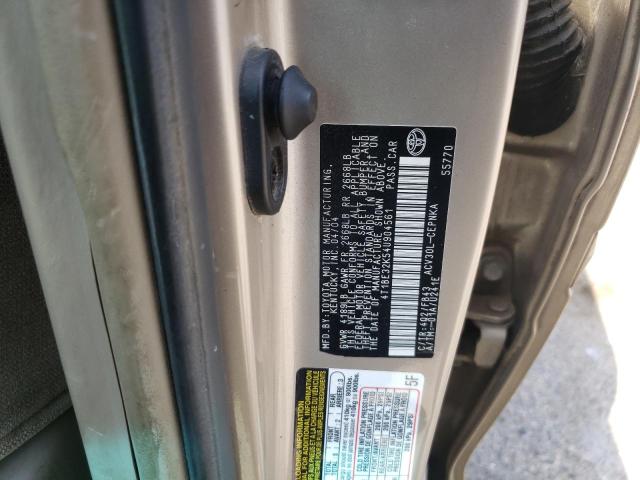 Photo 10 from auction – 2004 TOYOTA CAMRY LE with VIN 4T1BE32K54U904561