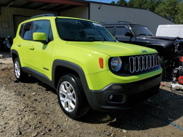 JEEP RENEGADE L 2018 with VIN ZACCJBBB0JPH54516 - Photo from auction