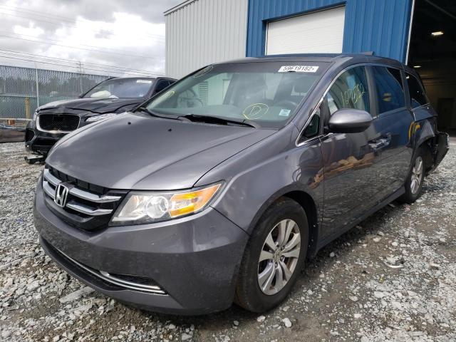 Photo 2 from auction – 2017 HONDA ODYSSEY EX with VIN 5FNRL5H49HB500142