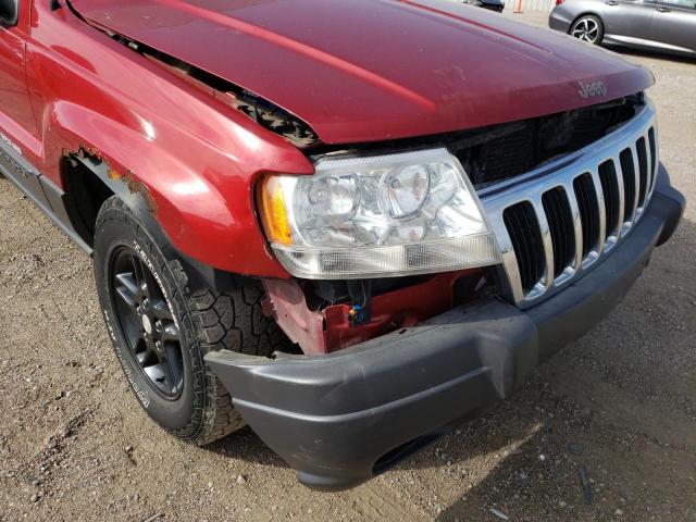 Photo 9 from auction – 2003 JEEP GRAND CHER with VIN 1J4GW48S13C612943