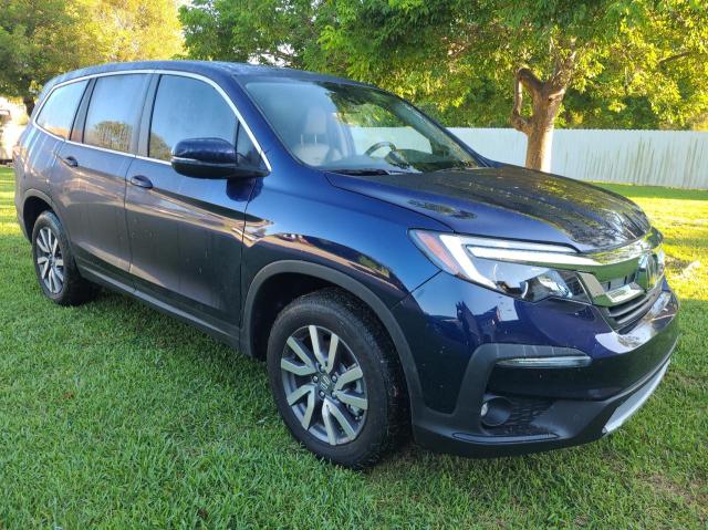 HONDA PILOT EXL 2022 with VIN 5FNYF5H55NB012779 - Photo from auction