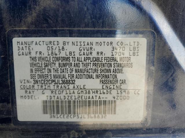 Photo 10 from auction – 2018 NISSAN VERSA NOTE with VIN 3N1CE2CP5JL368832