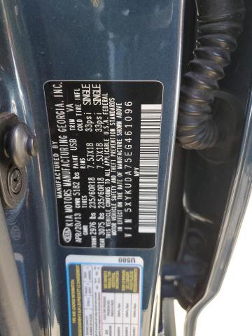 Photo 10 from auction – 2014 KIA SORENTO EX with VIN 5XYKUDA75EG461096