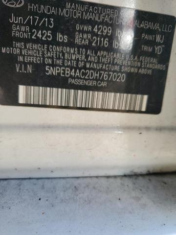 Photo 10 from auction – 2013 HYUNDAI SONATA GLS with VIN 5NPEB4AC2DH767020