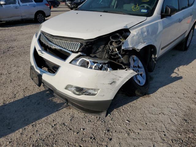 Photo 9 from auction – 2012 CHEVROLET TRAVERSE L with VIN 1GNKRFED5CJ396736