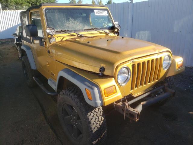 JEEP WRANGLER / 2003 with VIN 1J4FA49S33P313133 - Photo from auction