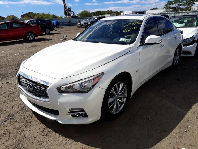 Photo 2 from auction – 2015 INFINITI Q50 BASE with VIN JN1BV7AR1FM421942
