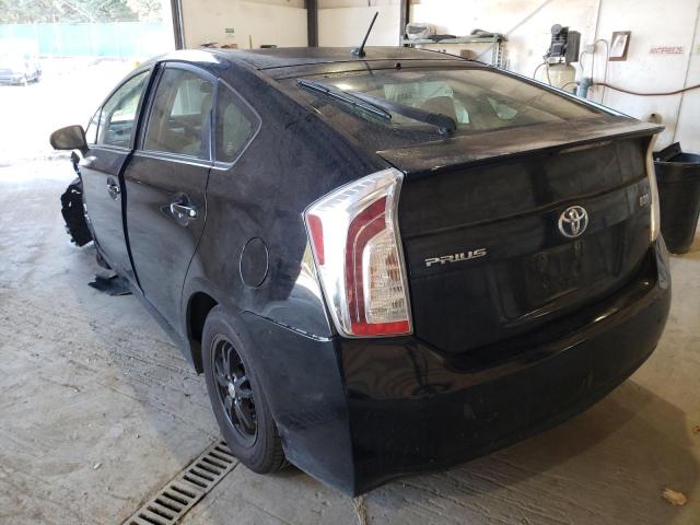 Photo 3 from auction – 2014 TOYOTA PRIUS with VIN JTDKN3DU8E1821891