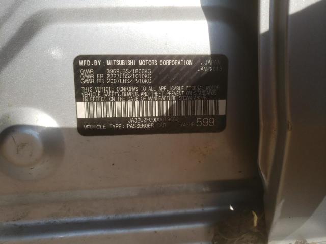 Photo 10 from auction – 2013 MITSUBISHI LANCER ES/ with VIN JA32U2FU9DU019663