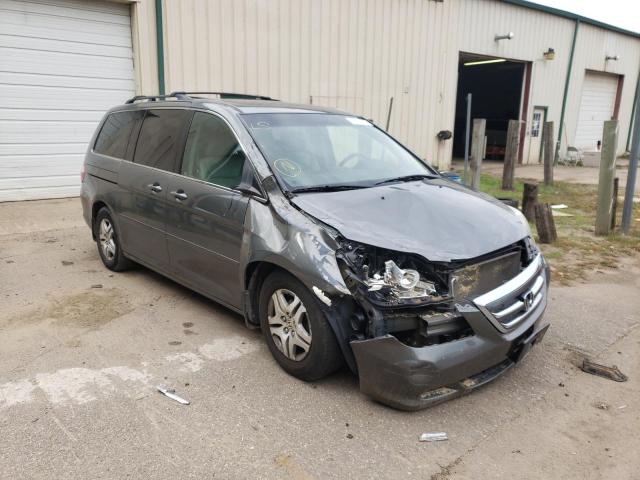 HONDA ODYSSEY EX 2007 with VIN 5FNRL38657B439795 - Photo from auction