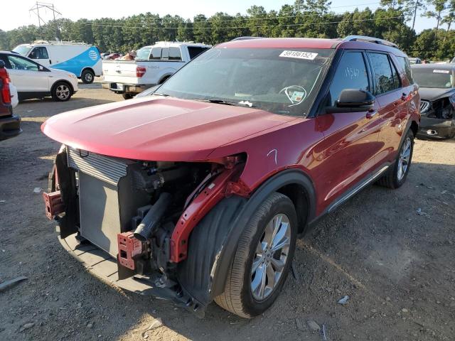 Photo 2 from auction – 2021 FORD EXPLORER L with VIN 1FMSK7FH0MGA48874