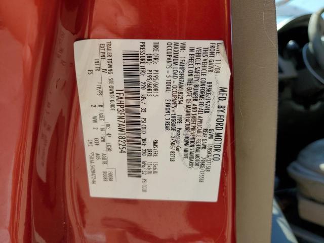 Photo 10 from auction – 2010 FORD FOCUS SE with VIN 1FAHP3FN7AW182254