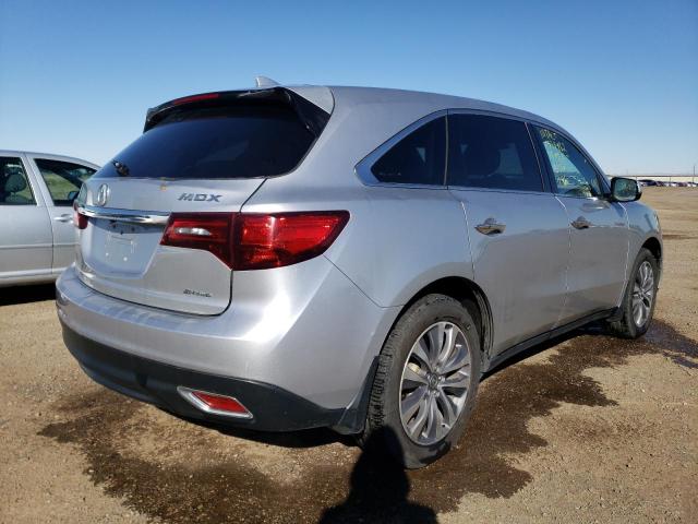 Photo 4 from auction – 2014 ACURA MDX TECHNO with VIN 5FRYD4H69EB504271