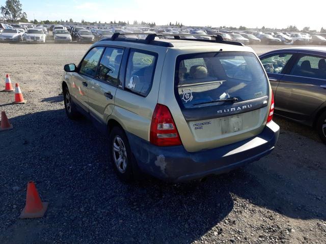 Photo 3 from auction – 2003 SUBARU FORESTER 2 with VIN JF1SG63683H749745