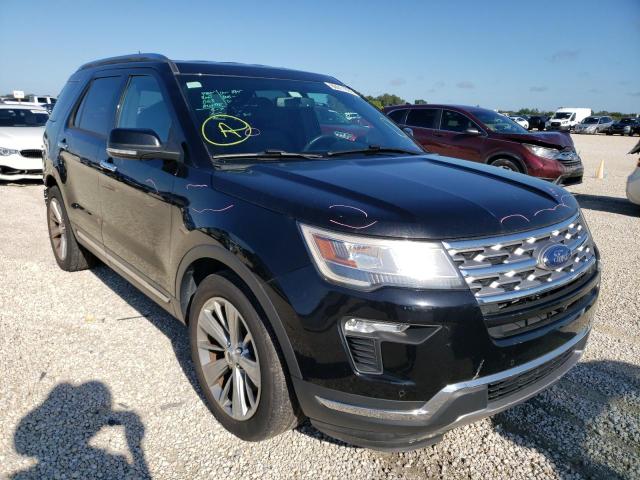 FORD EXPLORER L 2018 with VIN 1FM5K7F88JGA43480 - Photo from auction